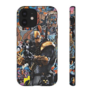 コミックキャラクターのiPhoneケース - 頑丈なケース - 鮮やかな装飾、ゲーマーへのギフト、スーパーヒーローをテーマにした携帯電話アクセサリー、鮮やかな保護
