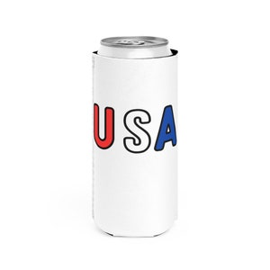 USA Slim Can Cooler: Neoprenowa chłodziarka do puszek o pojemności 12 uncji