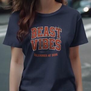 Beast Vibes T-Shirt: Motivational Gym Wear - Fitness Enthusiast Gift