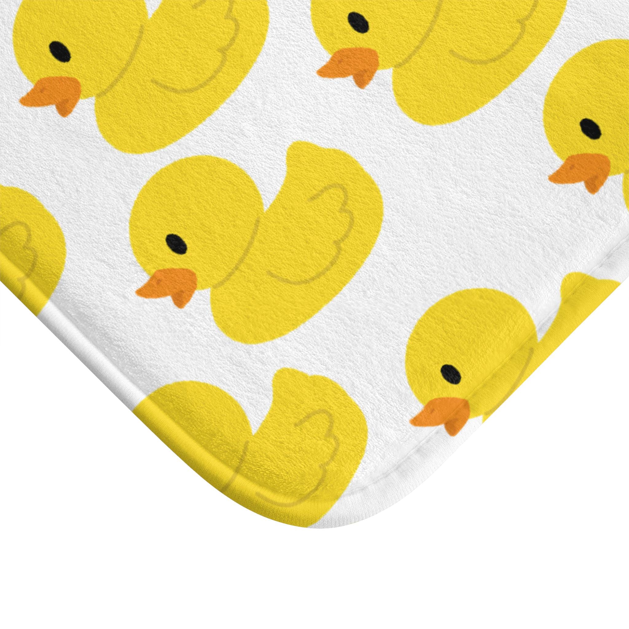 Rubber Ducky Bath Mat, Cute Bathroom Decor, Non-slip Tub Mat, Quirky ...
