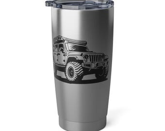Off Road Adventure Vagabond Tumbler Travel Mug, Adventure Gift Jeep Lover Gift Wanderlust Cup Camping Essential Christmas gift