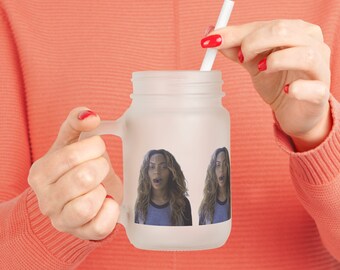 Beyonce Mason Jar - Queen Bey Mason Jar -Beyonce Jar