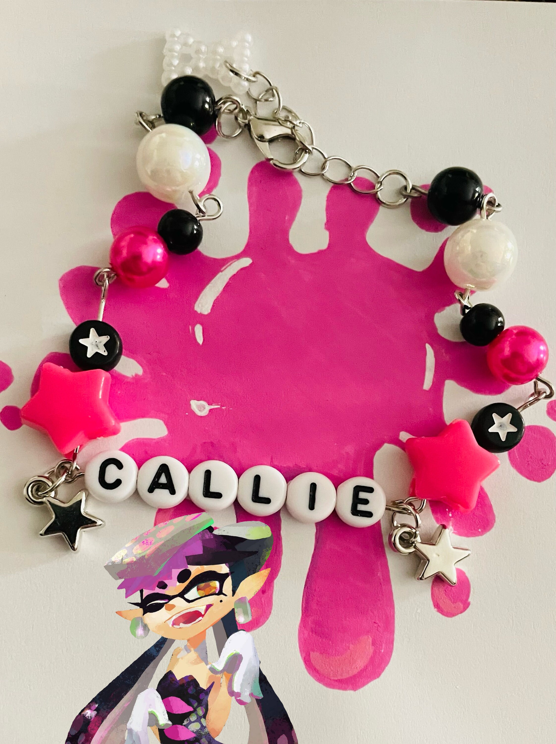 Callie and Marie Eyepin Bracelets Splatoon Etsy