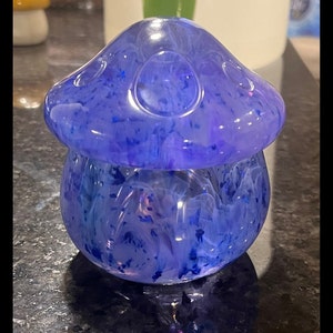 Customizable Mushroom Jar, Storage, Home Decor, Gift