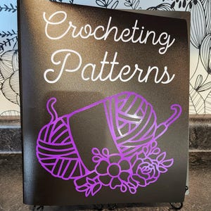 3 Ring Binder Crochet Pattern Holder