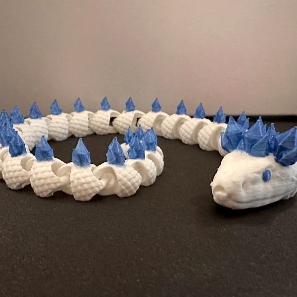 3-D Printed Crystal Snake