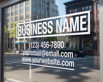 Custom Office Wall Decal – Removable Vinyl Logo or Mission Statement Sticker for Business Branding