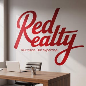 Custom Vinyl Wall Decal – Removable Conference Room Wall Graphic for Business Branding