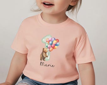 Children's T-Shirt | Birthday | Gift Birthday One | Baby Gift | First Birthday | Birthday Shirt Number | Personalizable