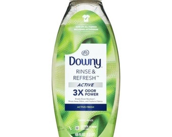 Downy Rinse & Refresh, liquide désodorisant et assouplissant textile, 48,00 fl oz