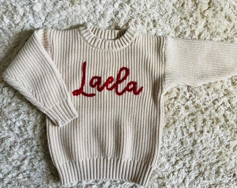 Hand Embroidered Sweater