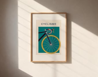 Cykelposter - Sport - Väggdekoration