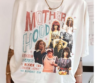 Motherhood Shirt, Some Days I Rock It T Shirt, 90'S Mom Vibes Tee, Funny Cool Moms Club,  Gift For Mom