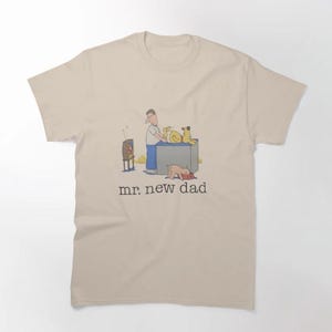 Funny Fathers Day Gift, Mr New Dad , Funny Dad Shirt, First Time Dad, Dad To Be Gift, Funny Shirt For Dad, Dad Shirt, Father's Day