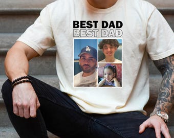 Best Dad Custom Shirt, personalisiertes Vatertagsgeschenk T-Shirt mit Kindernamen, Custom Dad T-Shirt, Geschenk für Daddy, Papa