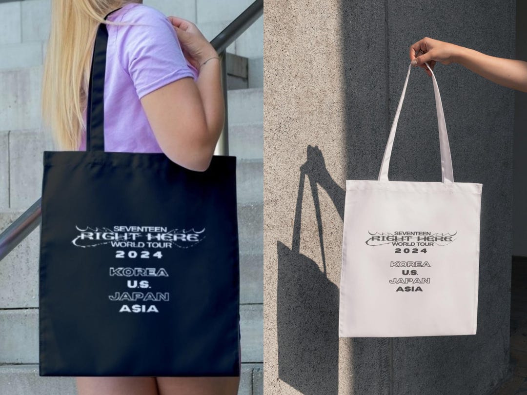 SEVENTEEN RIGHT HERE WORLD TOUR トートバッグ SEVENTEEN - Tote Bag ['RIGHT HERE' World Tour Official MD