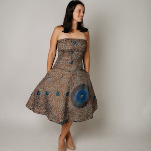 Stretch Strapless Top Dress