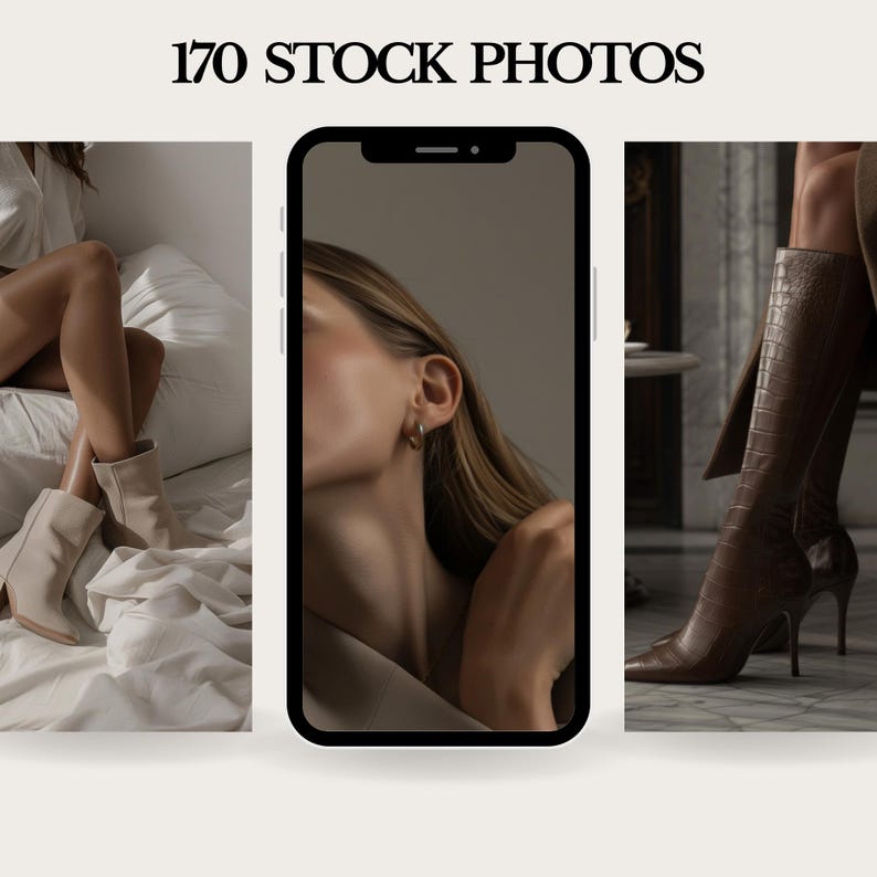 May include: A close-up of a smartphone screen displaying a photo of a woman's face and neck. The woman has long, brown hair and is wearing a gold earring. The phone is black with a white border.