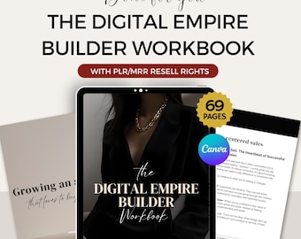PLR Digital Product With Mrr Plr Digital Marketing Ebook Done For You PLR Templates Sell On Etsy Passive Income Ebook Resell Rights