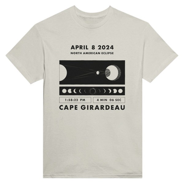 Solar Eclipse 2024 Cape Girardeau Missouri Shirt