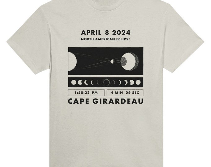 Solar Eclipse 2024 Cape Girardeau Missouri Shirt