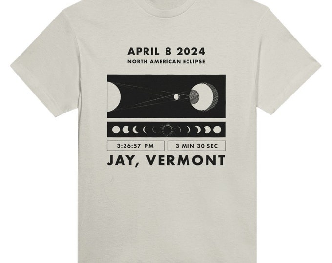 Solar Eclipse 2024 Jay Vermont Shirt