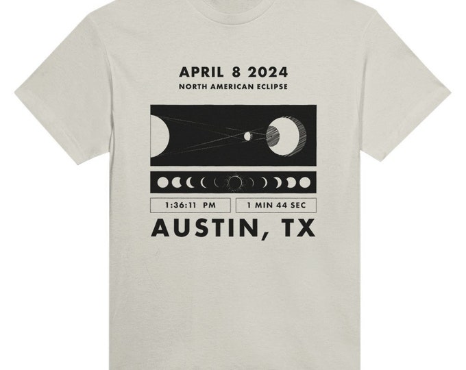 Solar Eclipse 2024 Austin Texas Shirt
