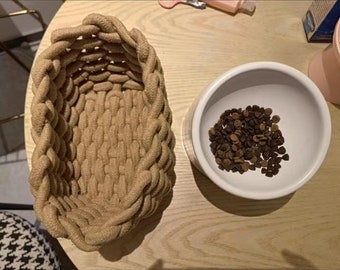 Handcrafted Woven Storage Basket