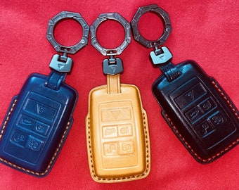 Handmade Genuine Cowhide Leather Case Buckle Bag suitable for Range Rover, Range Rover Sport, Auror, Defender, Discovery
