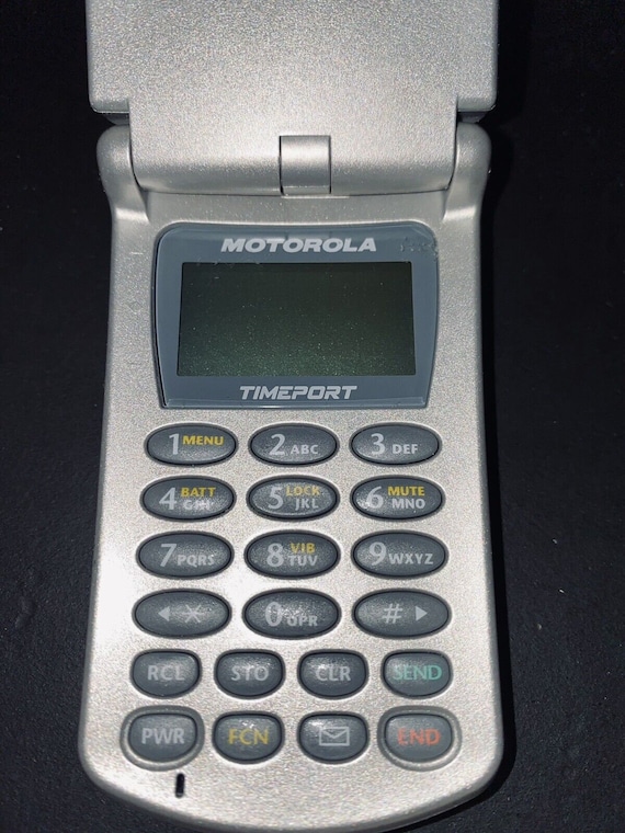 Mercedes-benz Vintage Motorola Timeport Cell Phone P8097