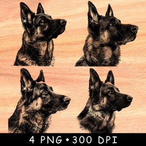 Deutscher Schäferhund K9 Einheit Polizei Hund Arbeitsschutz Hunderasse Laser File Brennen Graustufen Schiefer Untersetzer Schwarz Weiß PNG Bild Gravieren Cnc Holz