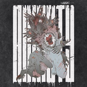 Mental Health Awareness Tee – Ångest Överdimensionerad syratvättad tröja