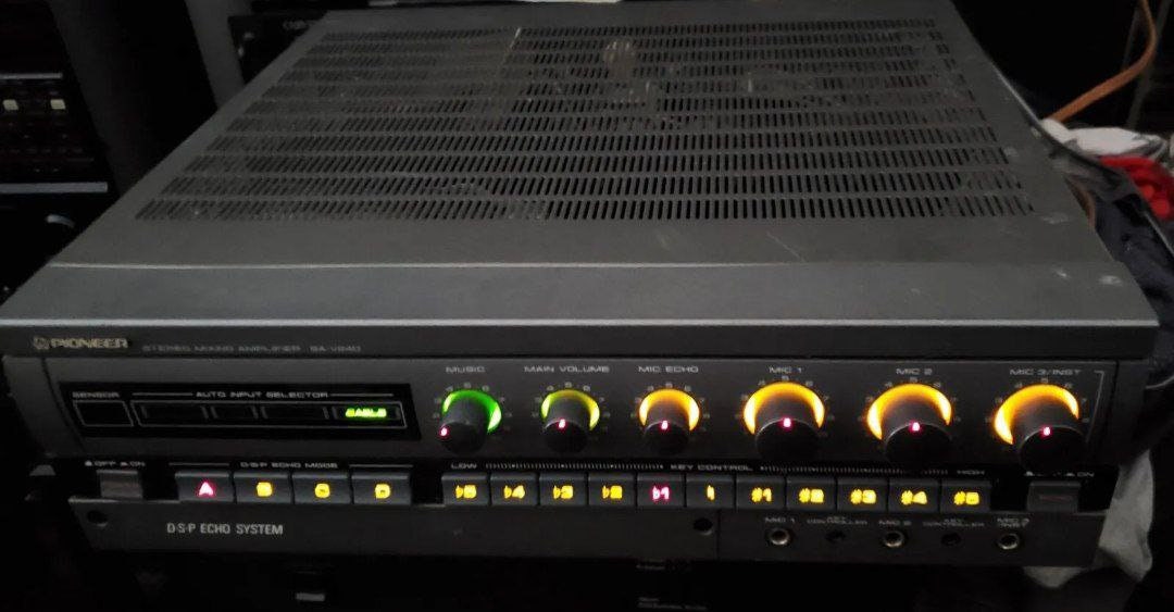 Pioneer SA V240 Stereo Mixing Amplifier D.S.P Eco System Works Highend