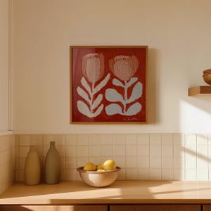 Tulips, Oil Painting Fine Art Print | Only 25 Available, Limited Time Deal Ends Sunday 2/1