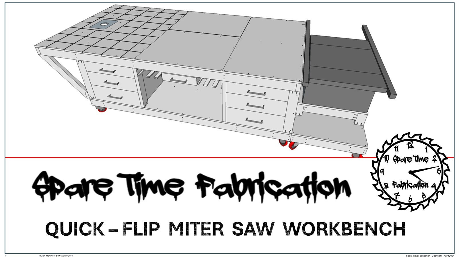 Quick Flip Miter Saw Workbench - Etsy
