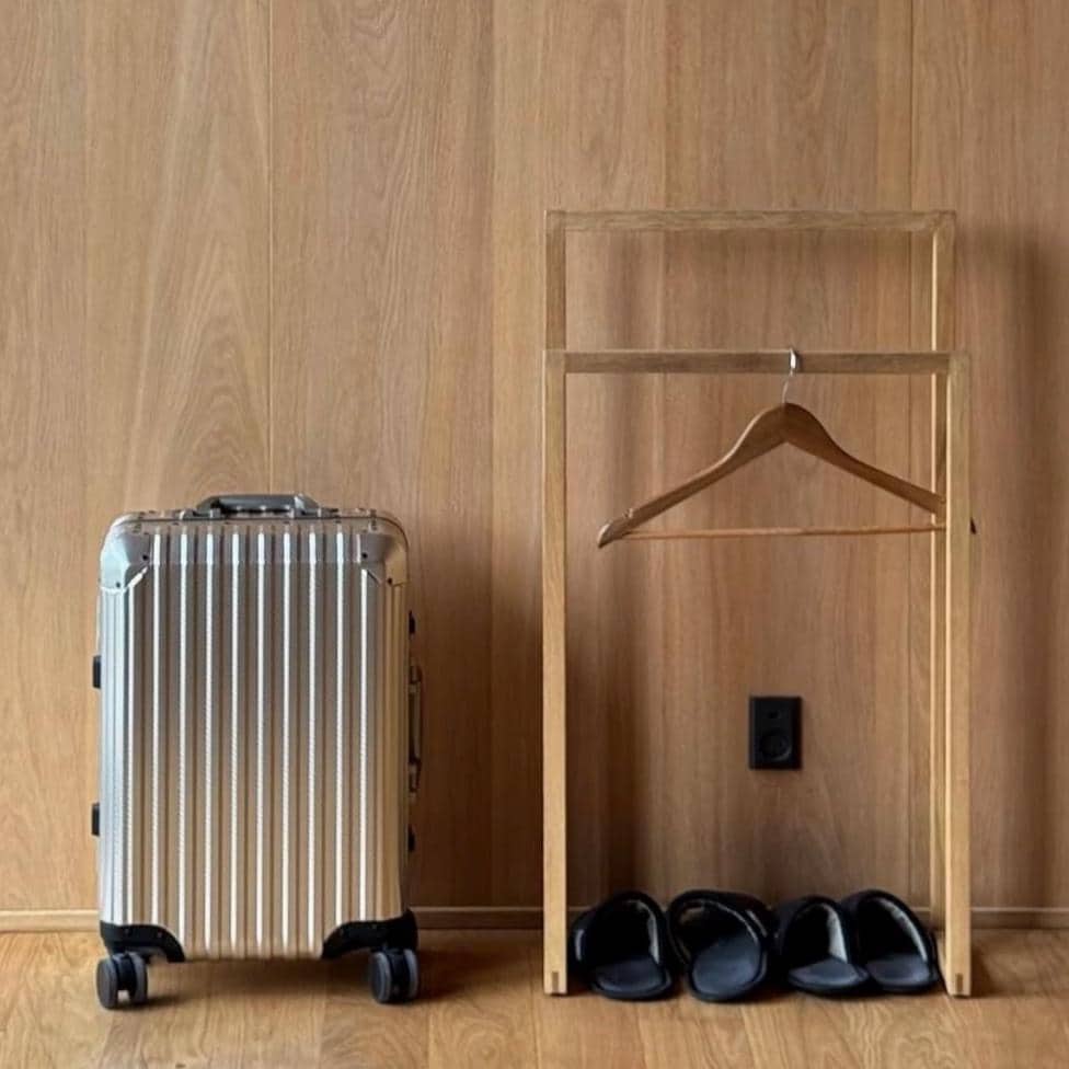 Valise de cabine en aluminium de style Rimowa - Bagage cabine léger