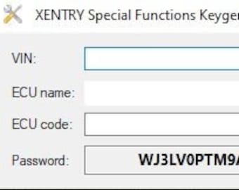 XENTRY Special Functions Keygen.v1.2 & DAS FDOK