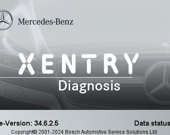 Mercedes Xentry 03.2024 Durchgang J2534