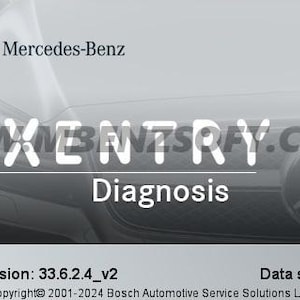Diagnostyka Xentry 12.2022 Passthru J2534
