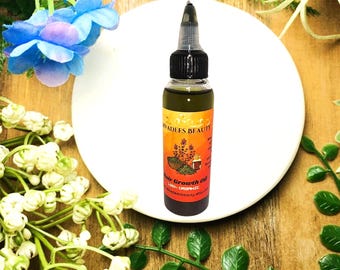 Aceite para el crecimiento del cabello con romero