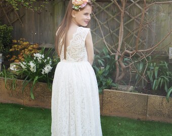 Saffron ~ Party or Flower Girl Dress