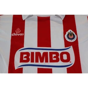 Club Deportivo Guadalajara Chivas Jersey Mens Red White Home Liga MX Soccer 25 image 5