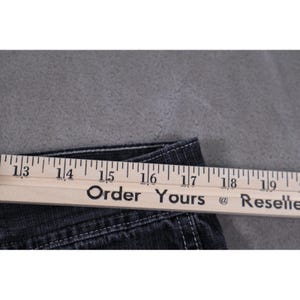Southpole Red Tab Mens Jeans Black Wash Denim Loose Fit Leg Size 38 Y2K Grunge image 10