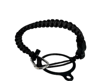 Durable Paracord Handle for Wide Mouth Water Bottles 12oz-64oz