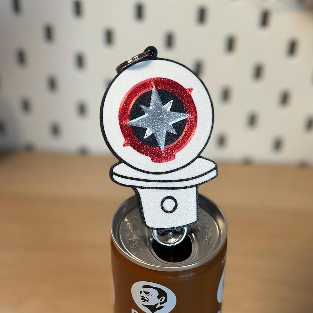 SKZ Lightstick Nail Saver | Soda Can Tab Opener Keychain Help for