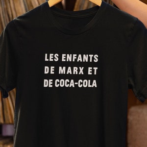 Masculin Féminin Jean-Luc Godard movie shirt - les enfants de marx et de coca-cola film tee - Classic Film Tribute - Special Occasion Gift