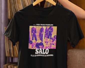 Camiseta Pasolini Salo • Camiseta 120 Días de Sodoma • Camiseta con gráfico de película provocativa • Regalo para amantes del cine