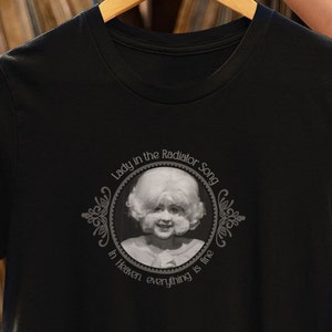 Eraserhead t-shirt - David Lynch tee - Lady in the Radiator t-Shirt - film cinema cult-classic 70s - Horror Movie tee -  Movie Lover Gift