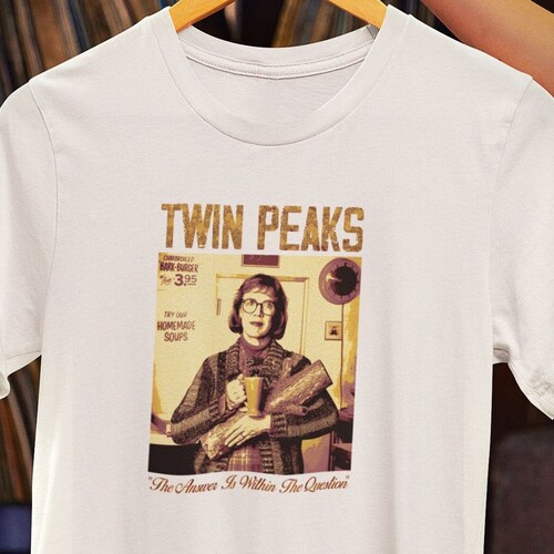 Log Lady Twin Peaks T-shirt – David Lynch Cult Movie Tee - Etsy