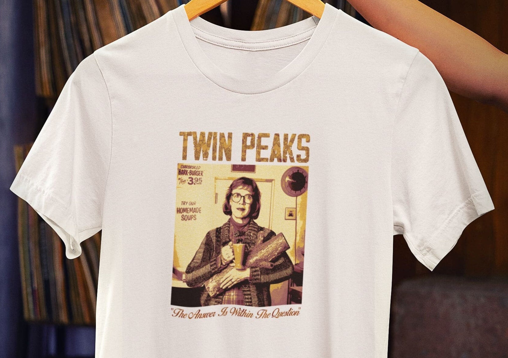 Log Lady Twin Peaks T-shirt – David Lynch Cult Movie Tee - Etsy